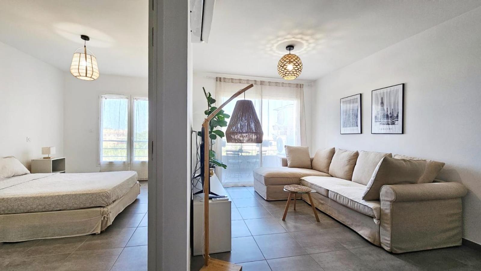 Superbe T2 Neuf, Tout Proche Plage. De 2 A 4 Pers Apartman Folelli Kültér fotó
